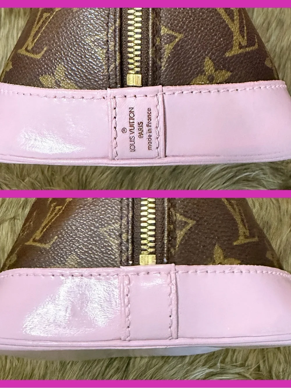 Louis Vuitton Brown Monogram Alma PM